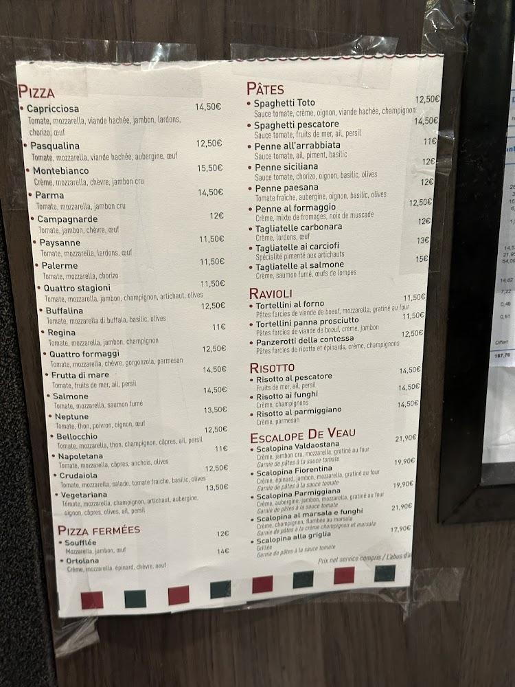 Pizzeria Pasqualina - Menu Image 4